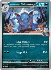 Team Rocket's Nidoqueen - 116/182 - Uncommon - Reverse Holo